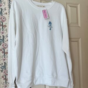Simply southern NWT white sweatshirt size XS/S
